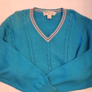 Sansabelt Golf Vintage Sweater 100% Cotton Size XL